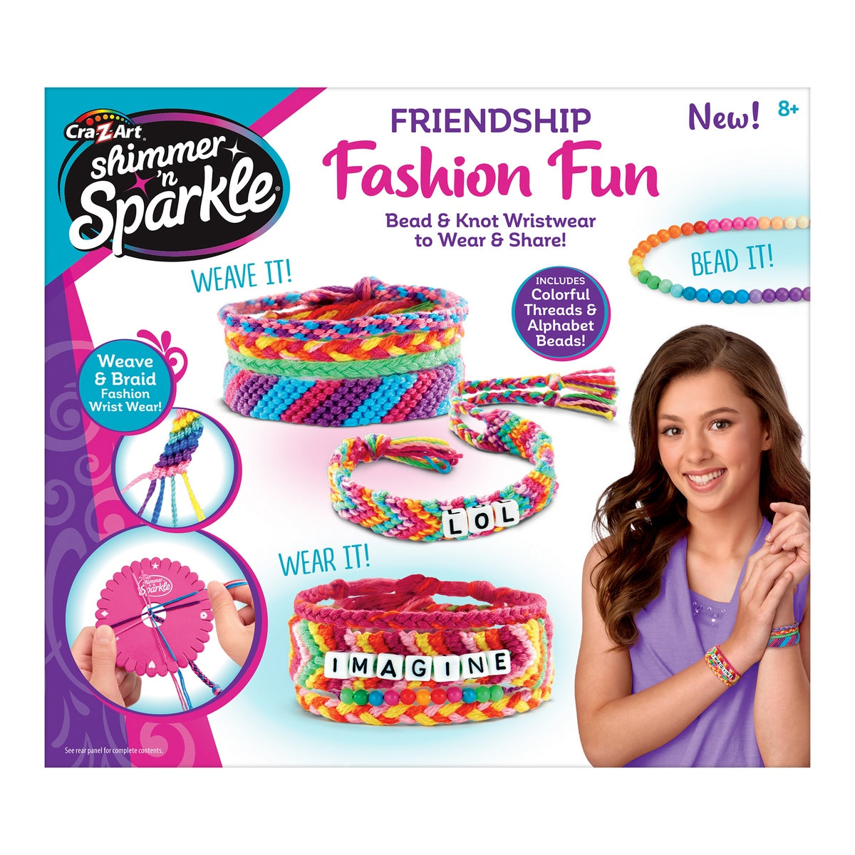 Crazyart Kit Para Hacer Pulseras Con Letras